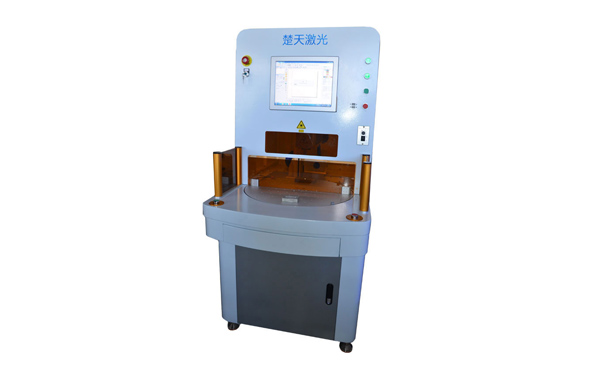 轉(zhuǎn)臺雙工位激光打標(biāo)機 